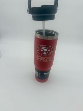 San Francisco 49ers Red Insulated Travel Bottle